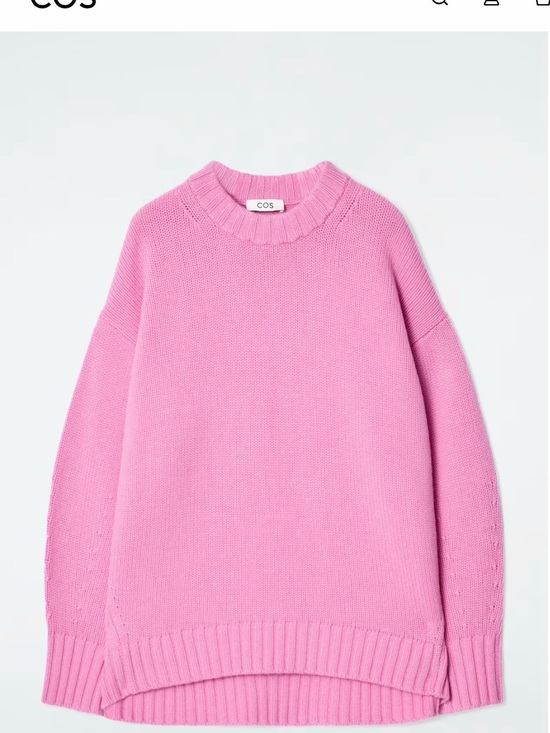 COS Sweaters - COS Chunky Pure Cashmere Crew-Neck Sweater